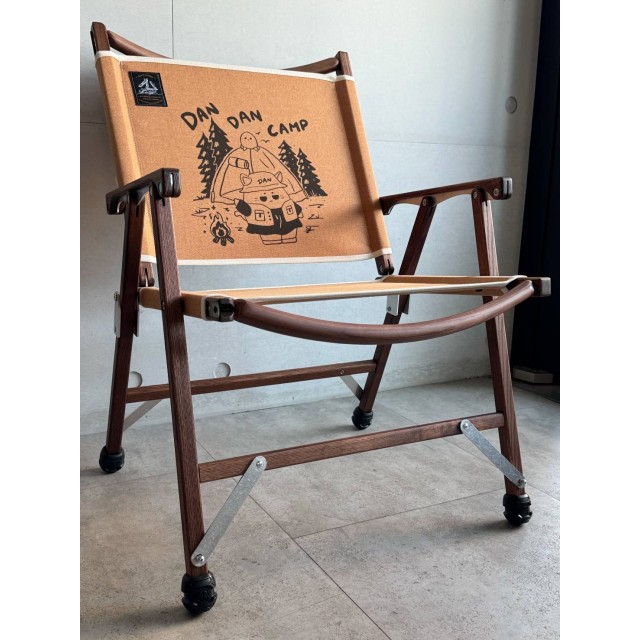 武椅-金茶色白邊款／橘子系蛋蛋星球 ✕ BLACK Design