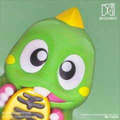 泡泡龍Bubble Bobble - 綠色泡泡龍搪膠公仔