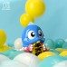 泡泡龍Bubble Bobble – 藍色泡泡龍搪膠公仔