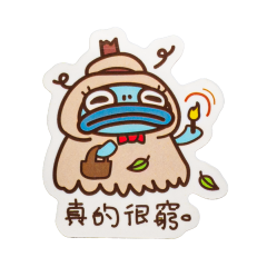 魚毛一族 – 貼紙